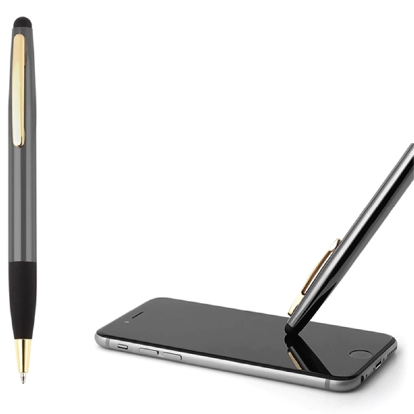 Metal Tükenmez Kalem Touchpenli