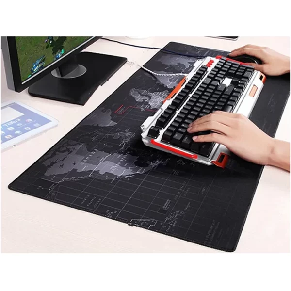 40×85 cm Oyuncu Mouse Pad 2 mm Doğal İthal Kauçuk