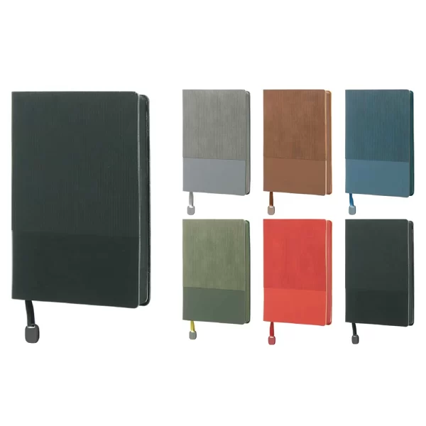 Yumuşak Kapaklı Kenar Boyalı Defter 15×21