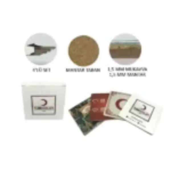 Mantar Bardak Altlığı 4lü set