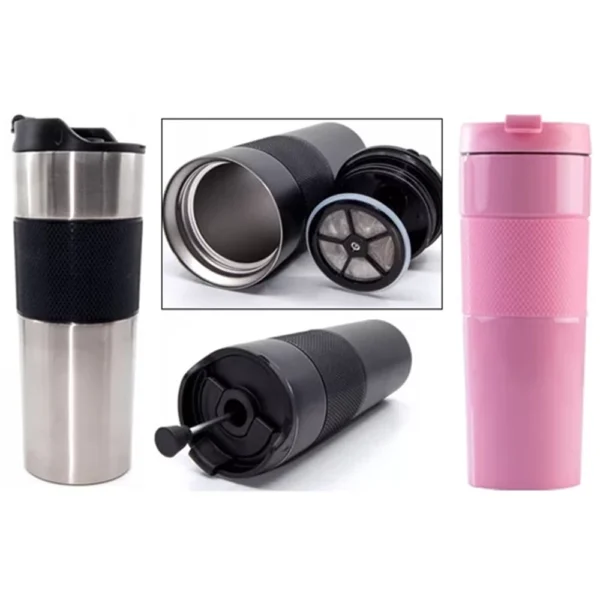 Çelik Termos French Press