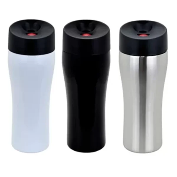 Düğmeli Çelik Termos 500 ml