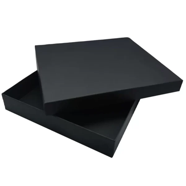 Siyah Hediyelik Set Kutuları 24X27X4,2 cm