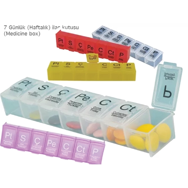 7 Günlük İlaç Kutusu