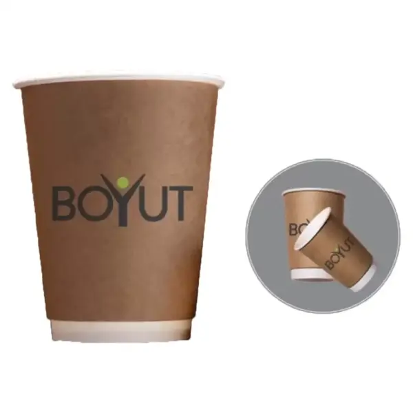 Kraft Double Wall Bardak 12 Oz DW