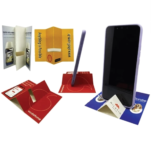 Kartonetli Telefon Tutucu