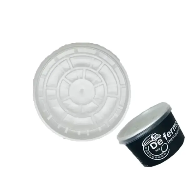 16 oz Plastik Çorba Kasesi Kapağı