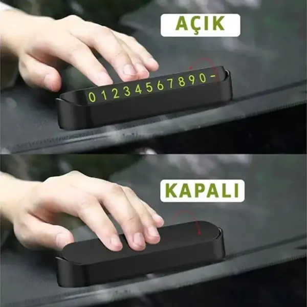 aç kapa numaratör logolu