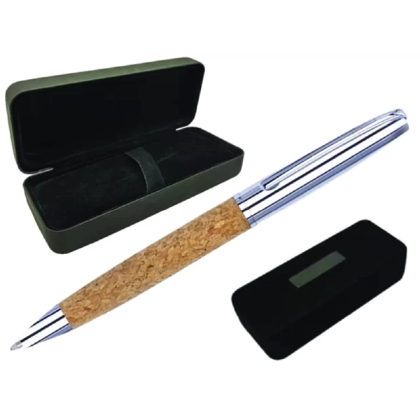 Kutulu Metal Tükenmez Kalem Seti – KS 1480