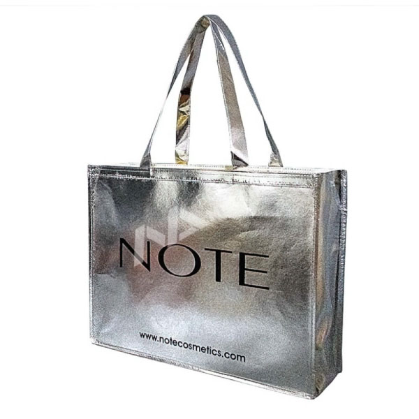 Metalize Lamineli Nonwoven Çanta – 45×40×10 cm
