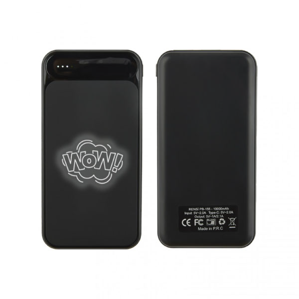 10.000 mAh Powerbank - PB-155 2 10.000 mAh Powerbank - PB-155 - Görsel 2