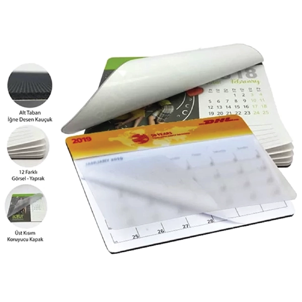 Takvimli Mouse Pad 12 Yp 18×22 – MP 555