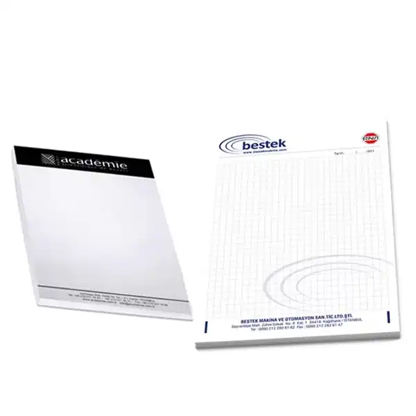 A6 Top-Glued Notepad 9.5×14 cm – BLK 1