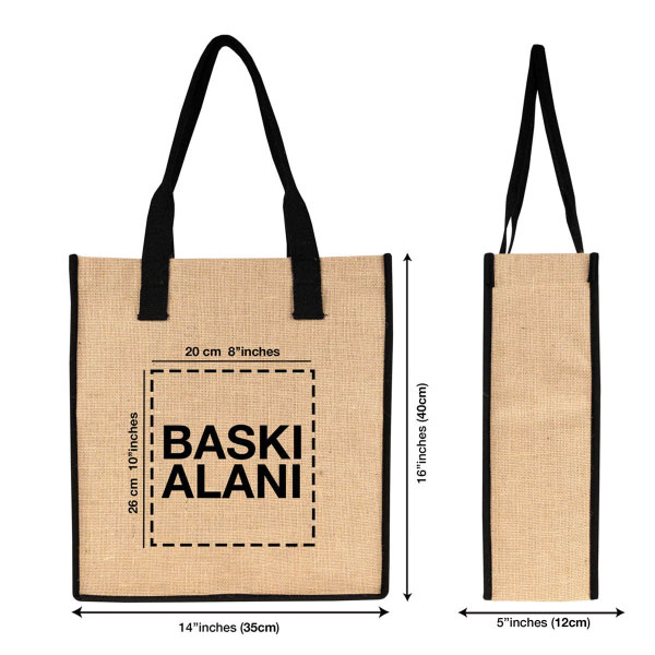 Jüt Plaj Çanta - JTC 3540 9 Jüt Plaj Çanta - JTC 3540 - Görsel 9