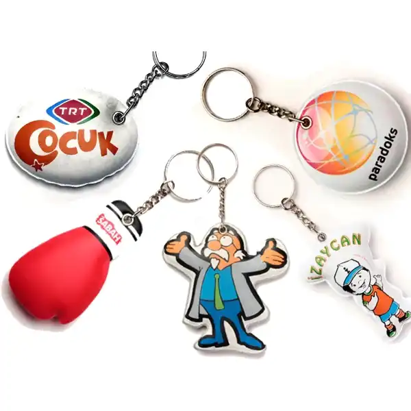 Puf Anahtarlık Resim Baskılı – ANH 1091