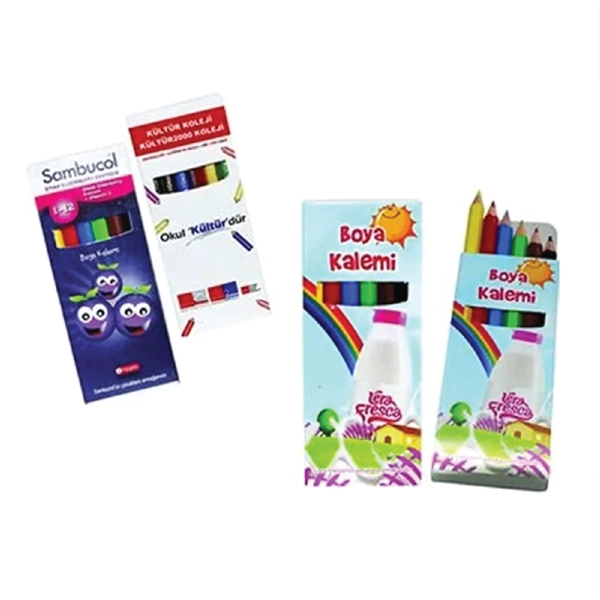 Kuru Boyama Kalem Seti 6 lık – MB 13