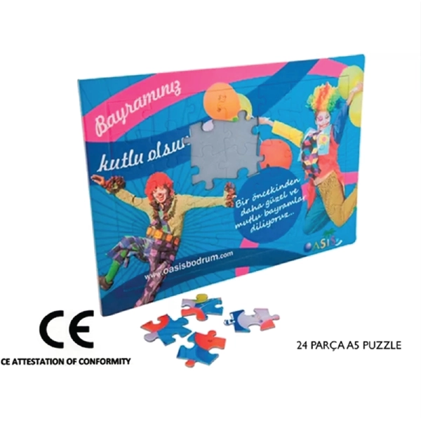 A5 Promosyon Puzzle 24 Parça – MB 16