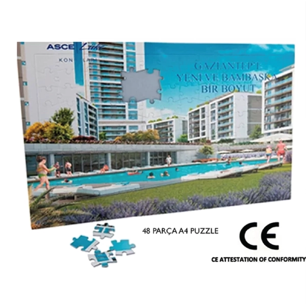 A4 Puzzle (Yapboz) 50 Parça – MB 17