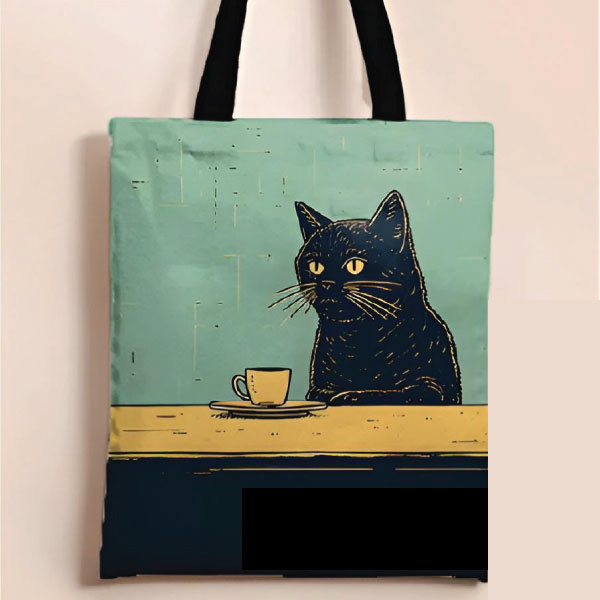 Soft Raw Cotton Tote Bag 38x42 STD 4 2 Soft Raw Cotton Tote Bag 38x42 STD 4 - Image 2