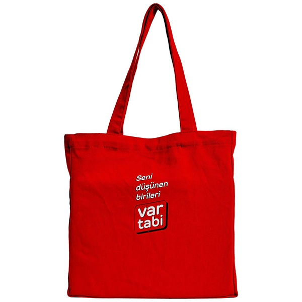 Gabardin Kumaş Bez Çanta 38x42 - CNV 04 2 Gabardin Kumaş Bez Çanta 38x42 - CNV 04 - Görsel 2