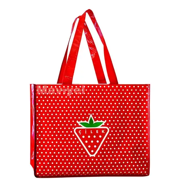 Laminasyonlu Tela Bez Çanta 39x49 - LC 04 2 Laminasyonlu Tela Bez Çanta 39x49 - LC 04 - Görsel 2