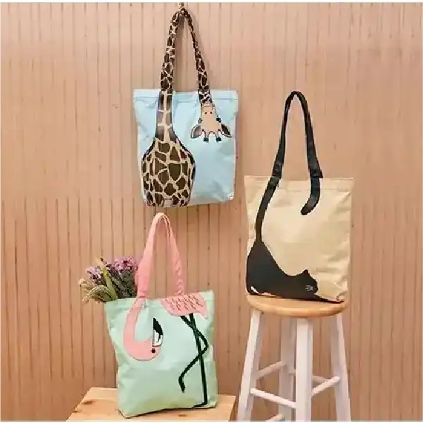 Soft ham bez çanta 38x42 cm, %100 pamuk kumaş, çift taraf baskılı promosyon çanta modeli - Boyut Promosyon